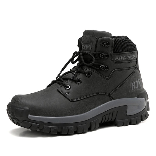 New Men's Boots Fashion Outdoor Boots Breathable Hiking Boots Autumn Shoes Sneakers Lightweight Non-slip Men Desert Ankle Boots Pi-Mart