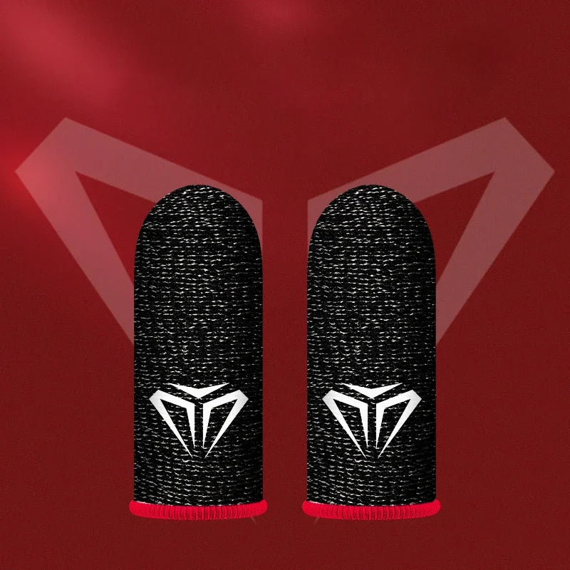 Hot Sales Game Fingertip Gloves Sweatproof Anti-slip Gamer Thimbles Touch Screen Finger Sleeve Breathable Fingertip Parts Pi-Mart