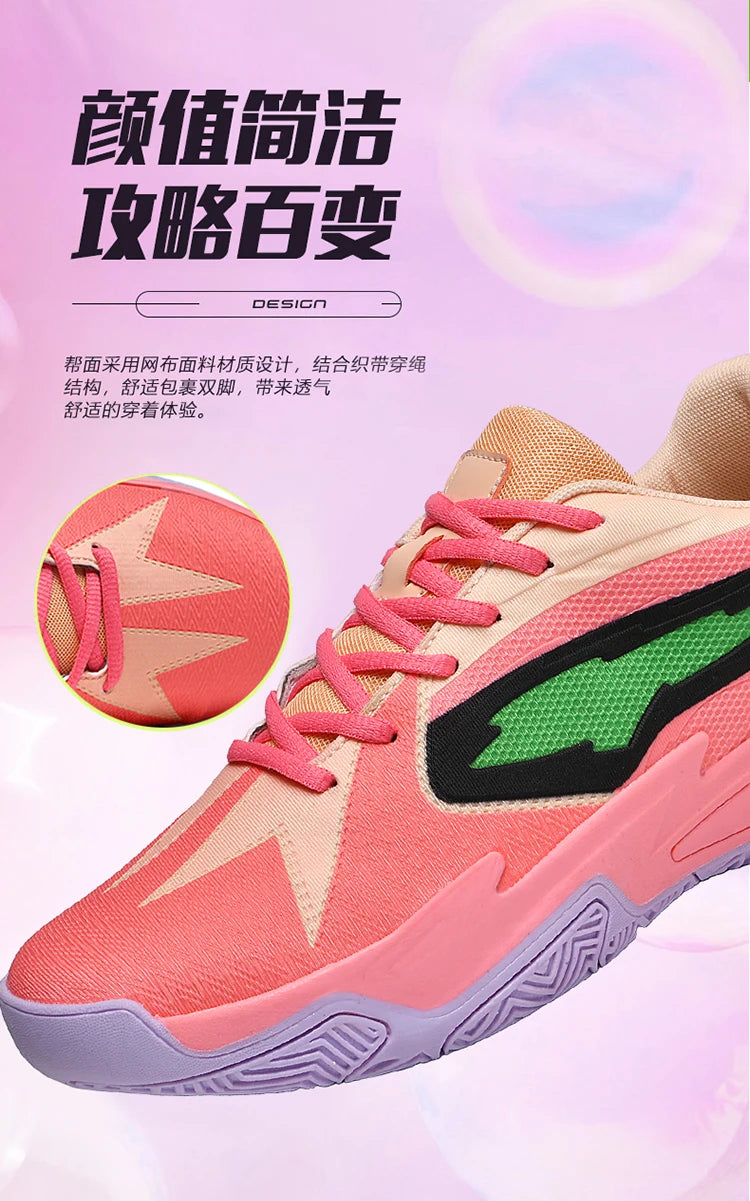 Men's Athletic Basketball Sneakers Breathable Cushioning Non-Slip Wearable Gym Training Running Shoes for Men And Women Pi-Mart