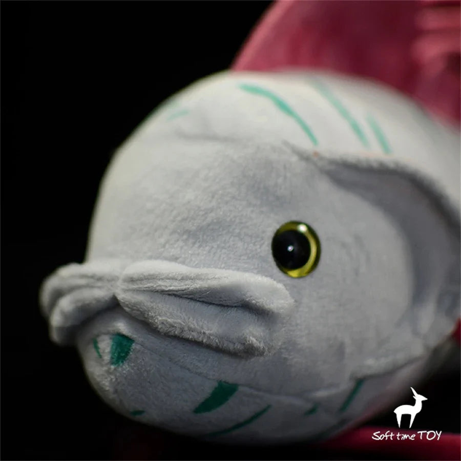 Oarfish High Fidelity Anime Cute Plushie Sea Serpent Plush Toys Lifelike Animals Simulation Stuffed Doll Kawai Toy Gifts For Kid LadyShow.Store