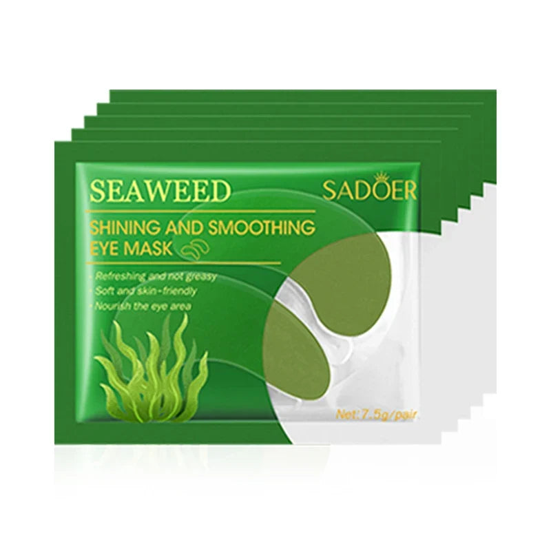 5/10/20 Pairs SADOER Crystal Collagen Eye Mask Anti Dark Circles Removal Eyes Bag Moisturizing Eye Patches Beauty Eyes Skin Care Tri Light Beauty