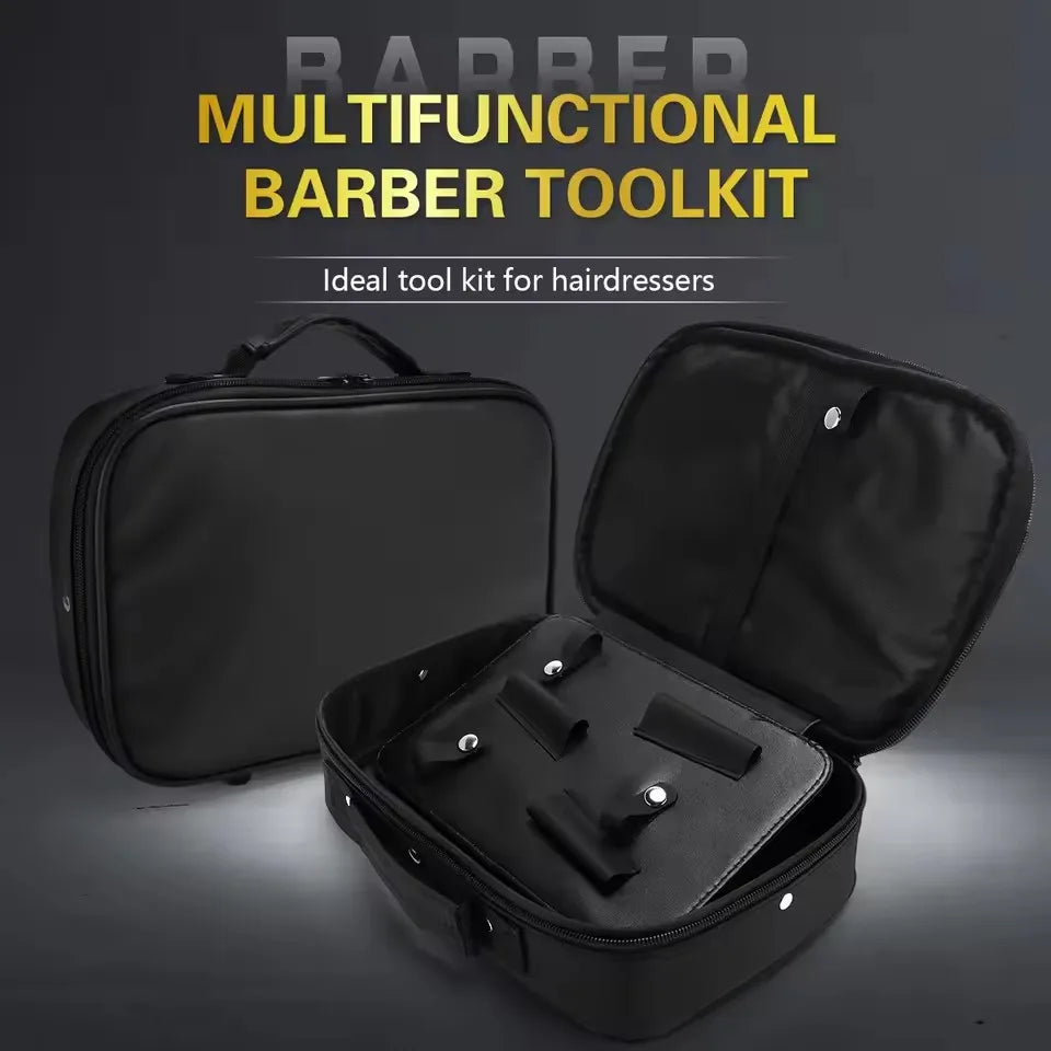 Salon Barber Tool Storage Bag Scissor Bag Beauty Carrying Case Portable Makeup Box Beauty and Hair Products Sorting Bag Tri Light Beauty