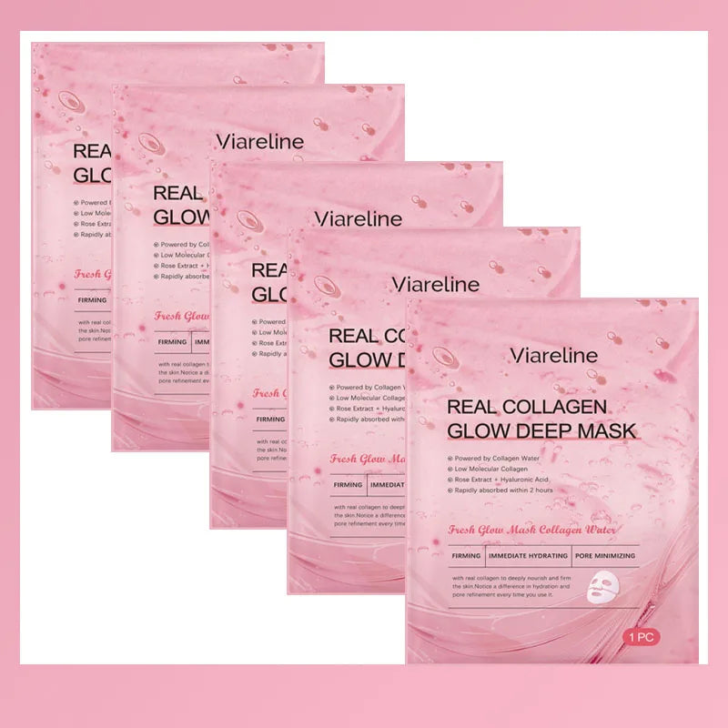 Overnight Collagen Mask Salmon DNA PDRN Face Mask For Glass Glow Skin Elasticity Hydrating Firming Smooth korean Skincare Pi-Mart