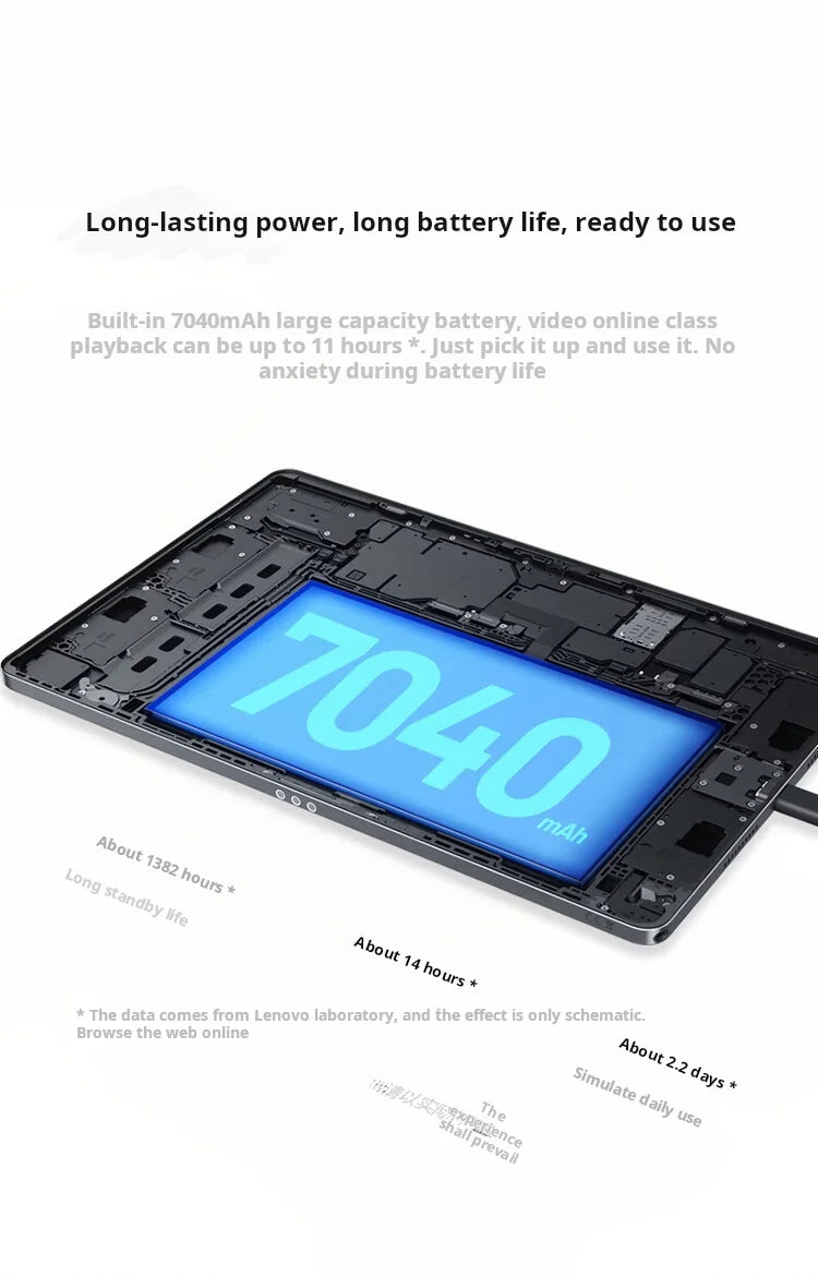 Lenovo Xiaoxin Tablet 11 (2025 Model) 11-inch Tablet PC, Student Tablet, 2-in-1 Pad, Official Genuine Product Pi-Mart