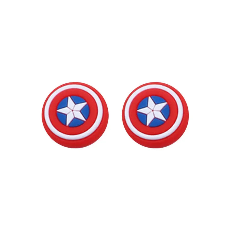 Thumb Grips Caps for Switch 2 Console Soft Silicone Analog Controller Protective Anti-Slip Thumbstick Grip Covers Joystick Cap Pi-Mart