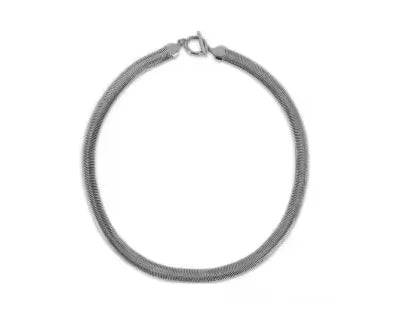 Stainless Steel Heart-shaped Pendant Necklace Metal Waterproof Jewelry For Women Pi-Mart