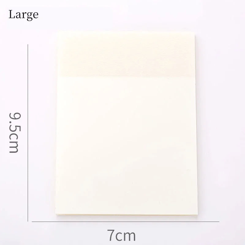 50Pcs Gel Nail Polish Palette Paper Disposable Nail Art Sticker Gel Polish Mixing Drawing Paper DIY Display Manicure Tools Tri Light Beauty