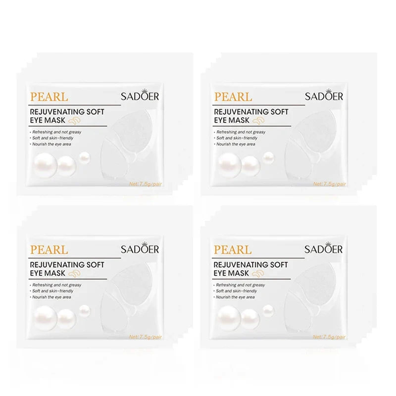 5/10/20 Pairs SADOER Crystal Collagen Eye Mask Anti Dark Circles Removal Eyes Bag Moisturizing Eye Patches Beauty Eyes Skin Care Tri Light Beauty