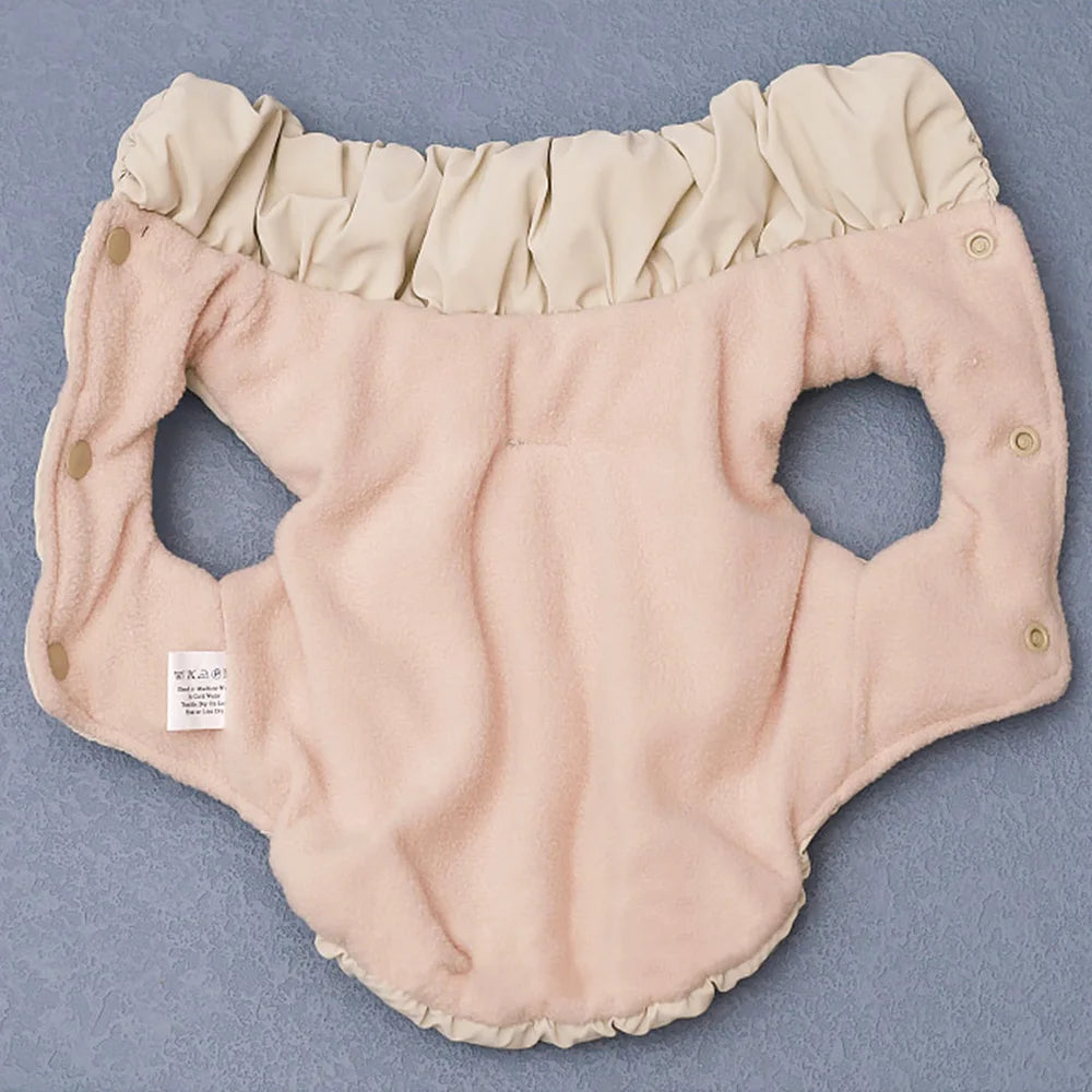 Soft Warm Dog Clothes Winter Padded Puppy Cat Coat Jacket For Small Medium Dogs Chihuahua French Bulldog Poodle Vest Pet Outfit Pi-Mart