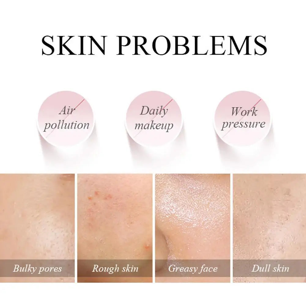 12pcs Sakura Mud Mask Brightening Hydrating Face Mask Luminous Skin Clean Facial Cleansing Clay Hydrating Anti Wrinkle Skincare Pi-Mart