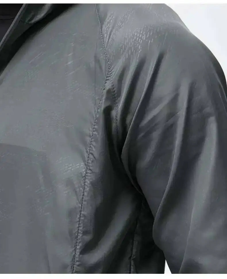 Fishing Rain Wind Breaker Coat For Men Women Waterproof Jacket Hiking Climbing Clothes Sun Protection Quick Dry Rain Coat Pi-Mart