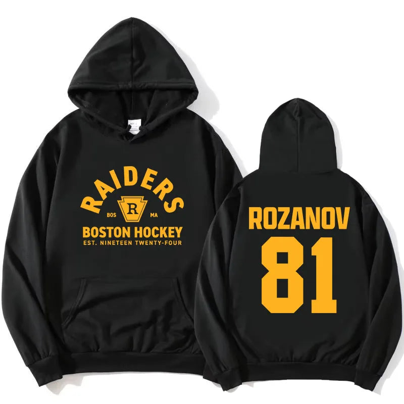 Llya Rozanov 81 Heated Rivalry TV Hoodies Shane Hollander 24 Scott Hunter 21 Sweatshirt  Montreal Metros Boston Raiders Clothing LadyShow.Store