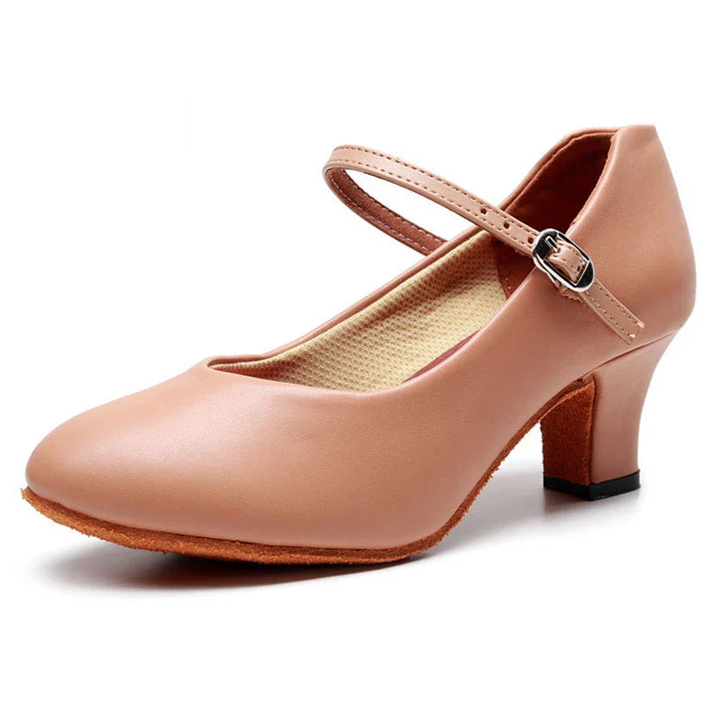 Flamenco Shoes Women Latin Salsa Dance Shoes Girls Heel 5cm Modern Ballroom Dance Shoe Ladies Girl Tango Dancing Shoe Size 34-43 LadyShow.Store