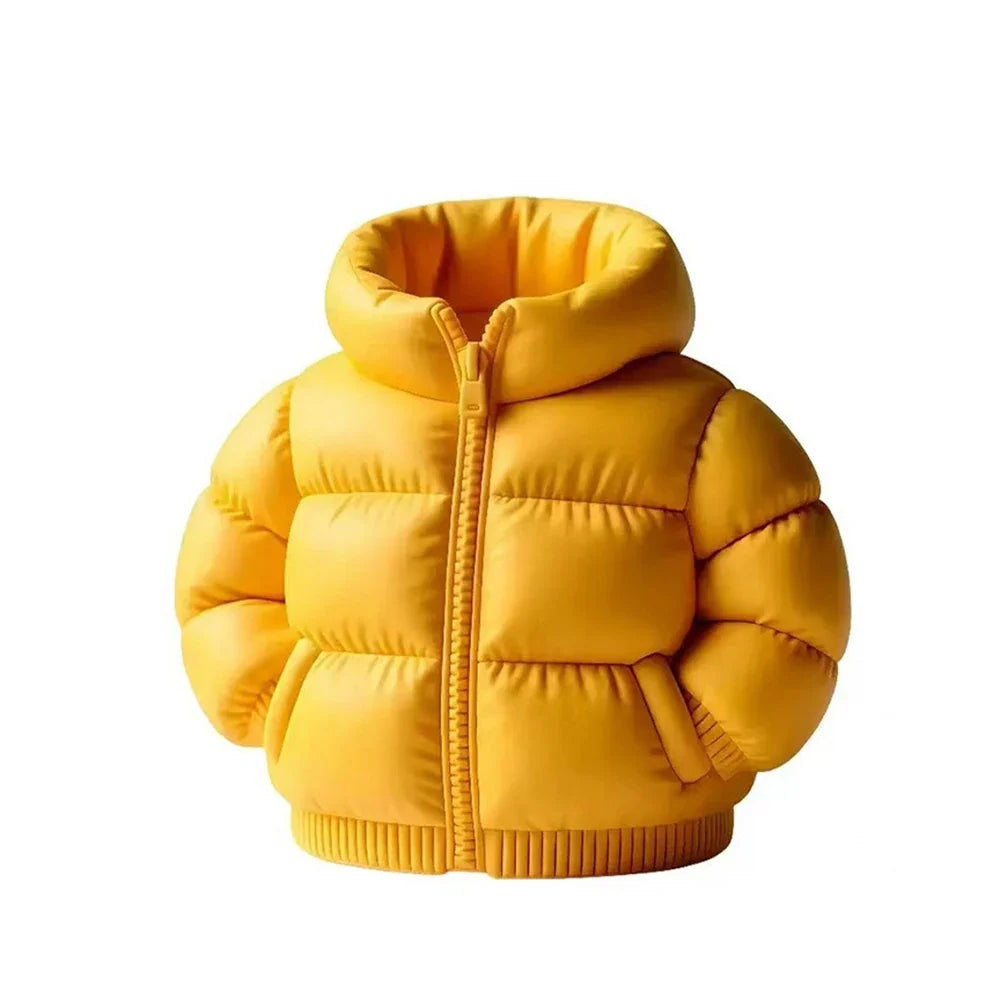 Down Jacket-Shaped Pen Holder Desktop Organizer for Stationery Makeup Brushes Home Office Shelf Decor, for Shool Gift LadyShow.Store