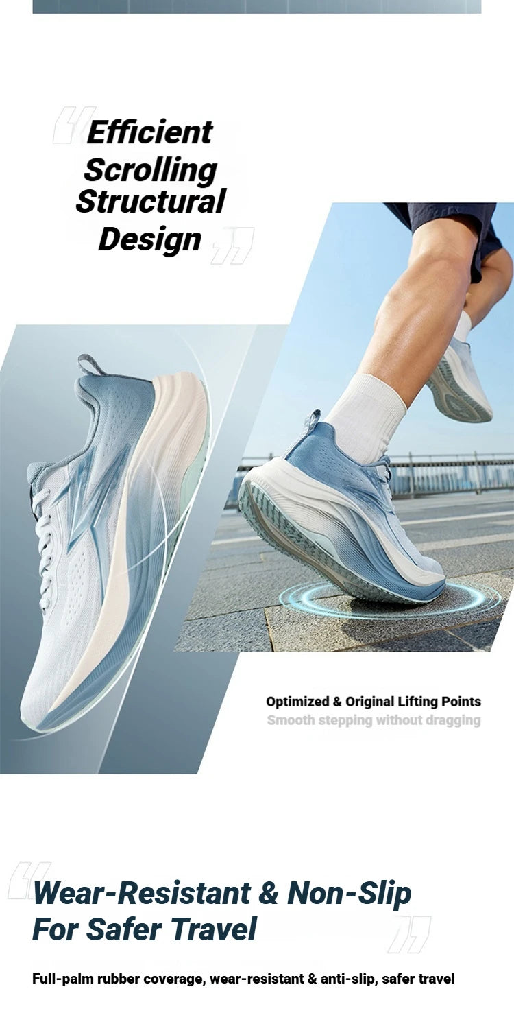361 Degrees O2 2026 New Professional Men Marathon Training Shoes Lightweight Rebound Durable Male Running Sneakers 672632222 Pi-Mart