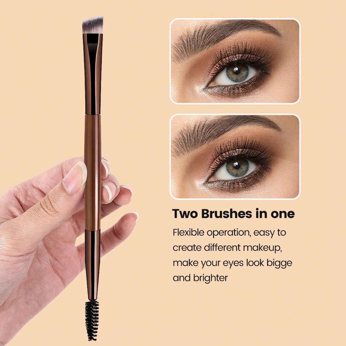 MAANGE 13pcs Makeup Brushes with Storage Bag Foundation Brush Powder Blusher Brush Eye Brush Multi-functional Makeup Brush Set Pi-Mart
