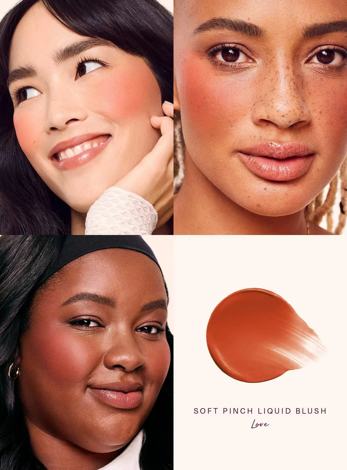 Rare Beauty Soft Pinch Tinted Lip Oil Stain Lip Gloss Delight Hope Happy Wonder Liquid Blush Makeup Cosmetics Face Eye Blusher Pi-Mart