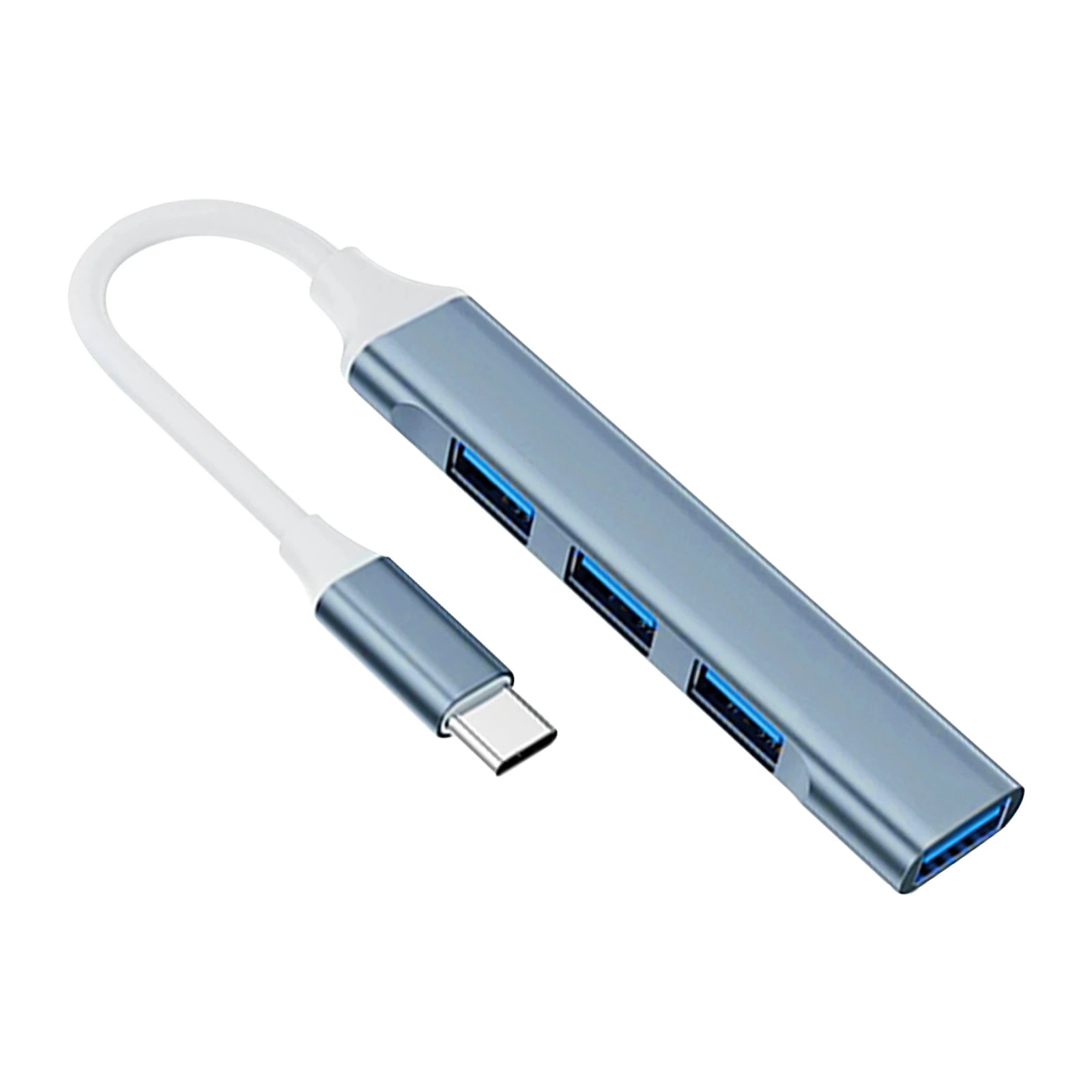 4-in-1 USB C Hub 3.0, Multi-Port OTG Adapter for Smartphones, Tablets, Laptops, Computers, Type-C Splitter Pi-Mart