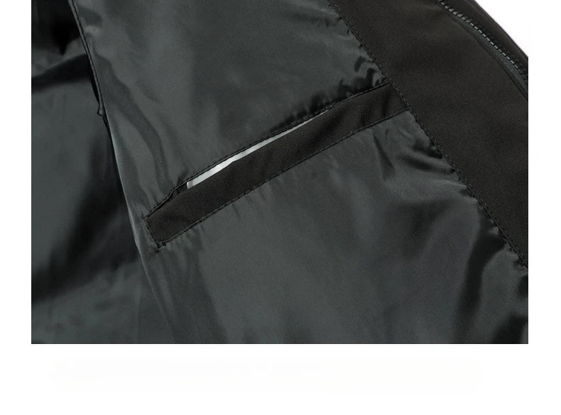 Winter Luxury Brand Men's Down Jacket Coat Parkas Padding Warm Puffer Jackets Long Man Jacket Knee Length Thickened Hooded HXY02 Pi-Mart