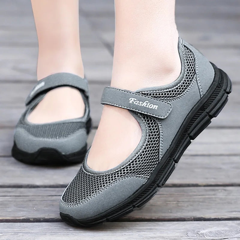Flat Shoes For Women Light Breathable Autumn Summer Footwear Comfortable Flats Women Moccasins Zapatos Mujeres Mary Jane Shoes LadyShow.Store