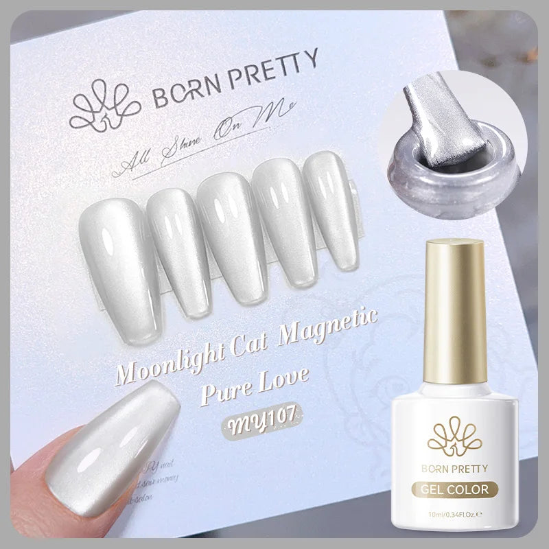 BORN PRETTY 117 Colors Cat Magnetic Gel Nail Polish 10ml Full Coverage Varnish Semi Permanent Super Gorgeous Nails Manicure Tri Light Beauty