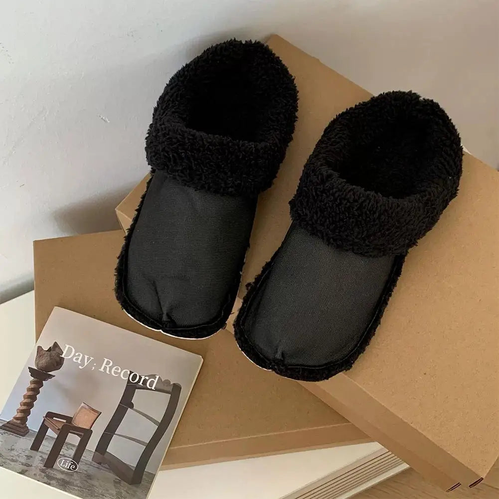 Autumn Winter Plush Liner Warm Hole Shoes With Detachable Thicken Soft Shoe Cover Fashion Versatile Slippers Lining Accessories Pi-Mart
