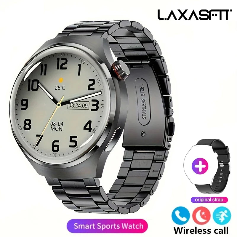 G.L Wear 2025 New Men's Smart Watch HD Display Health Tracking Bluetooth Calling Voice Assistant Sports Smartwatch LadyShow.Store