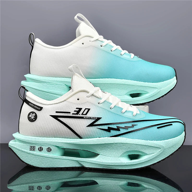 2026 Running Shoes Carbon Board Marathon Men Sports Breathable Lightweight Women's Comfy Athletic Antiskid Sneakers Casual New Pi-Mart