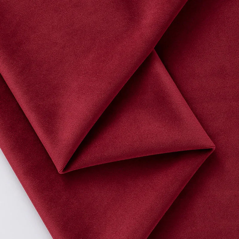Velvet Fabric Thicken Dutch Velvet Short Plush for Upholstery Cushion Sofa Table Runners by Half Meter Pi-Mart