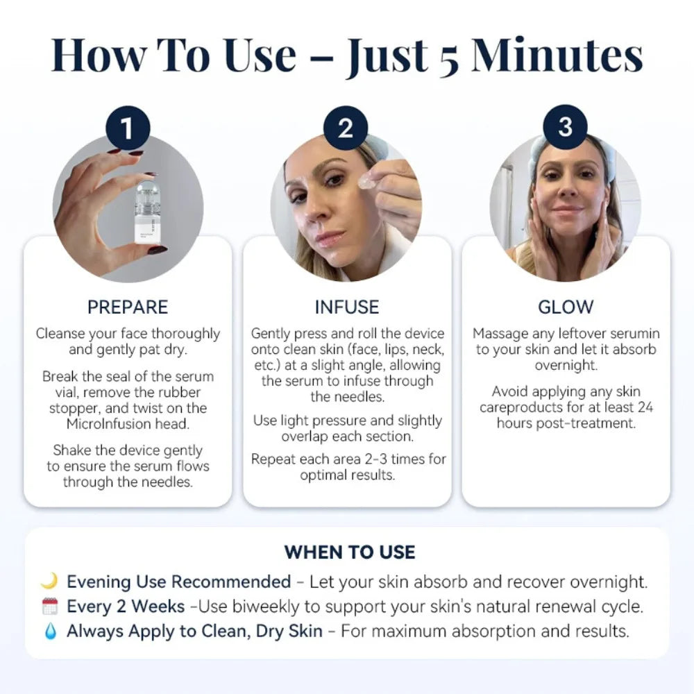Hydrating Collagen Anti-Wrinkle Essence Set with Hyaluronic Acid Firming Pore Minimizing Skin Care Pi-Mart