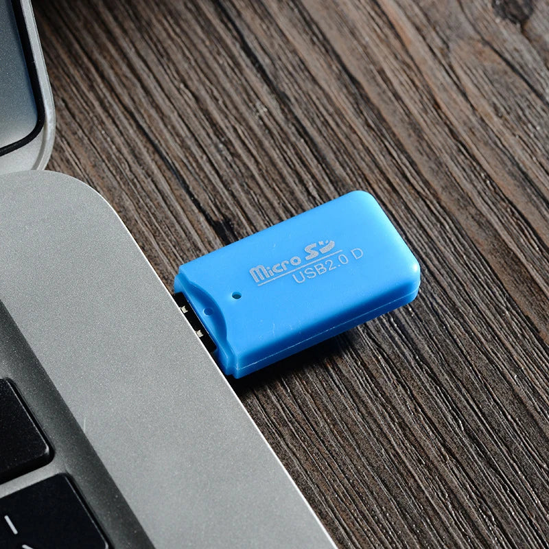 NNBILI USB micro-SD/TF Card Reader USB 2.0 Mini Mobile Phone Memory Card Reader High Speed USB Adapter For Laptop Computer Pi-Mart
