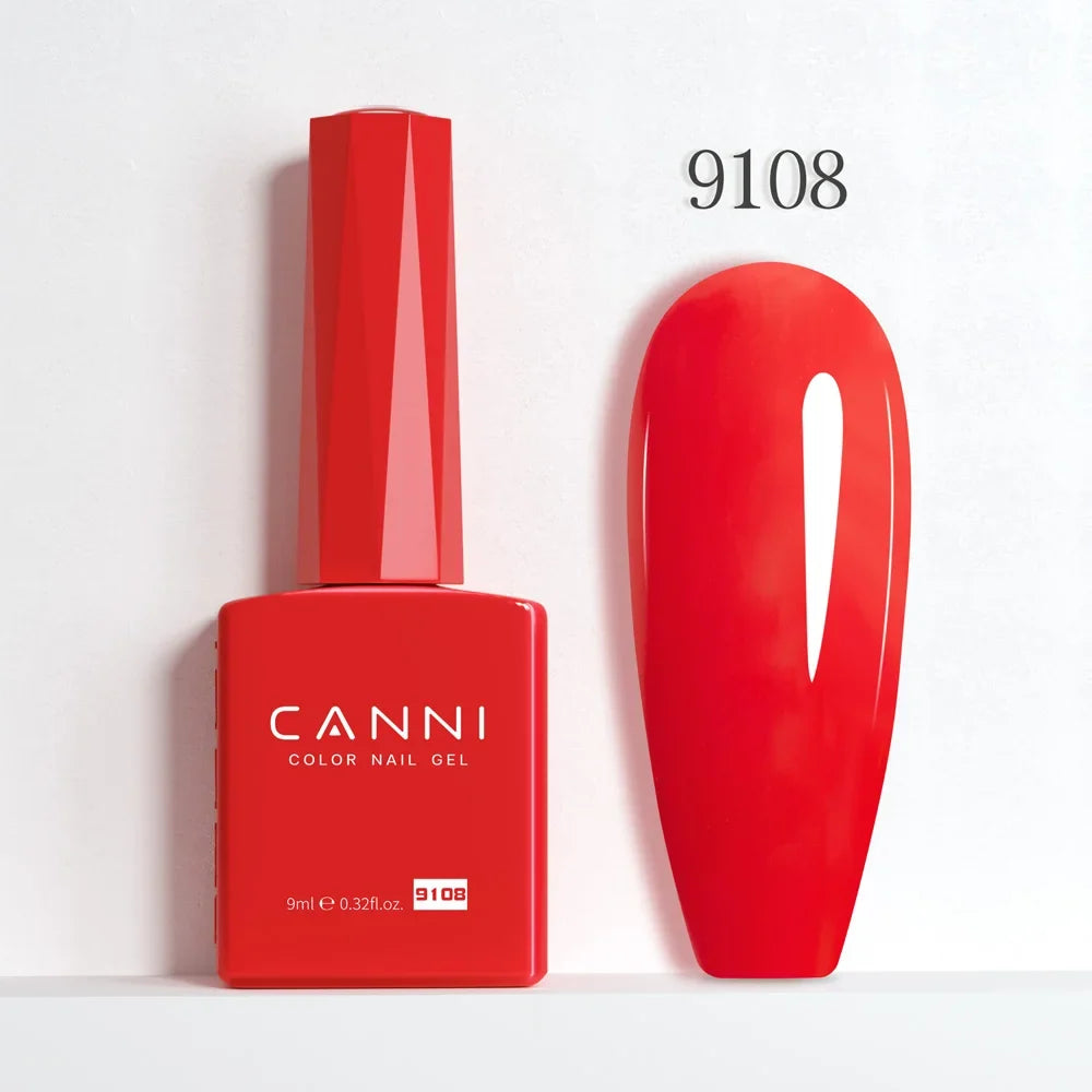 CC8 CANNI 9ml Nail Gel Polish HEMA FREE Summer Nails Color Soak Off UV LED Semi Permanent Smoothy Texture Nail Art Manicure Tri Light Beauty
