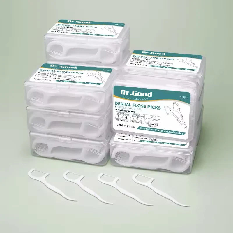 50/150/300/600/1000 PCS dental floss sticks oral care tools Tri Light Beauty