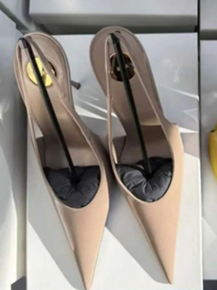 2026 Spring/Summer New Pointed Stiletto Sandals Fashionable and Sexy Party Wedding Women's High Heel Sandals LadyShow.Store