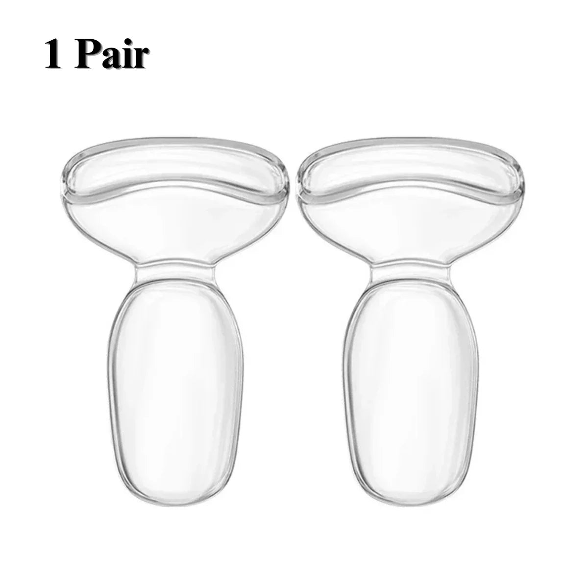 Soft Silicone Heel Grips Anti-Chafing Heel Protectors Cushion Pads for Women High Heels Comfortable Half Size Shoe Inserts LadyShow.Store