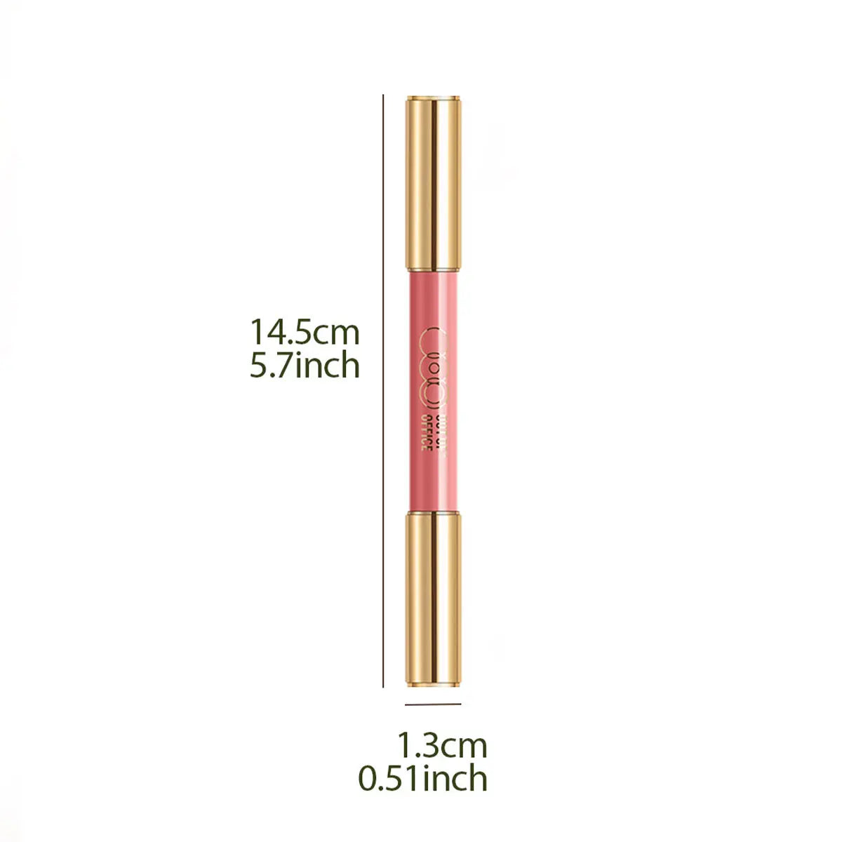 OUT OF OFFICE LUMEGLOW DUO PENCIL,Cheek&Multi-Use,Creamy Blendable,Buildable Color,Twist-Up Design,Luxury Makeup,Smooth Texture Pi-Mart