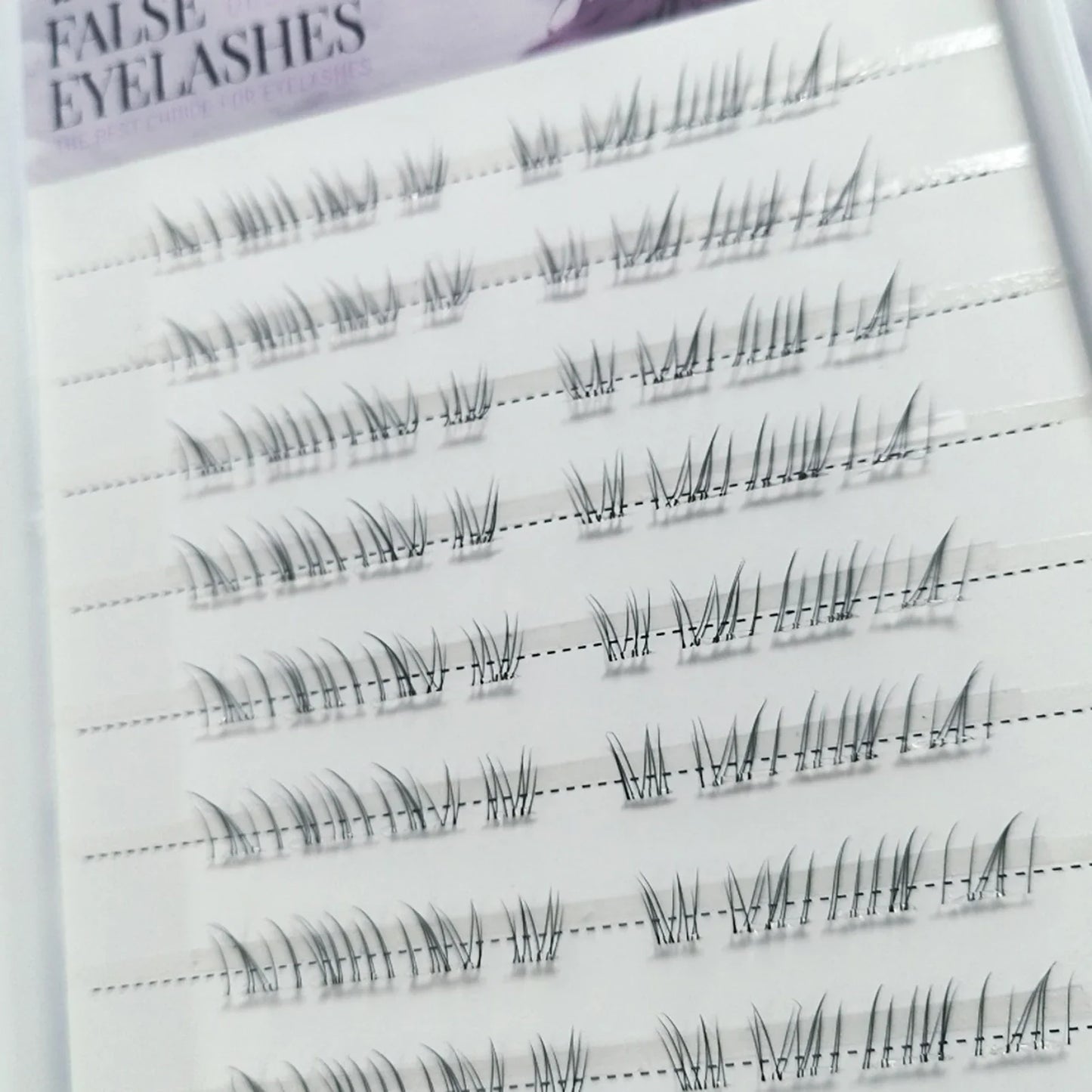 Natural Looking Lower Fake Eyelashes Wispy Cosplay Individual Lashes Cluster Comic False Eyelashes For Beauty Perfect Eye Makeup Tri Light Beauty