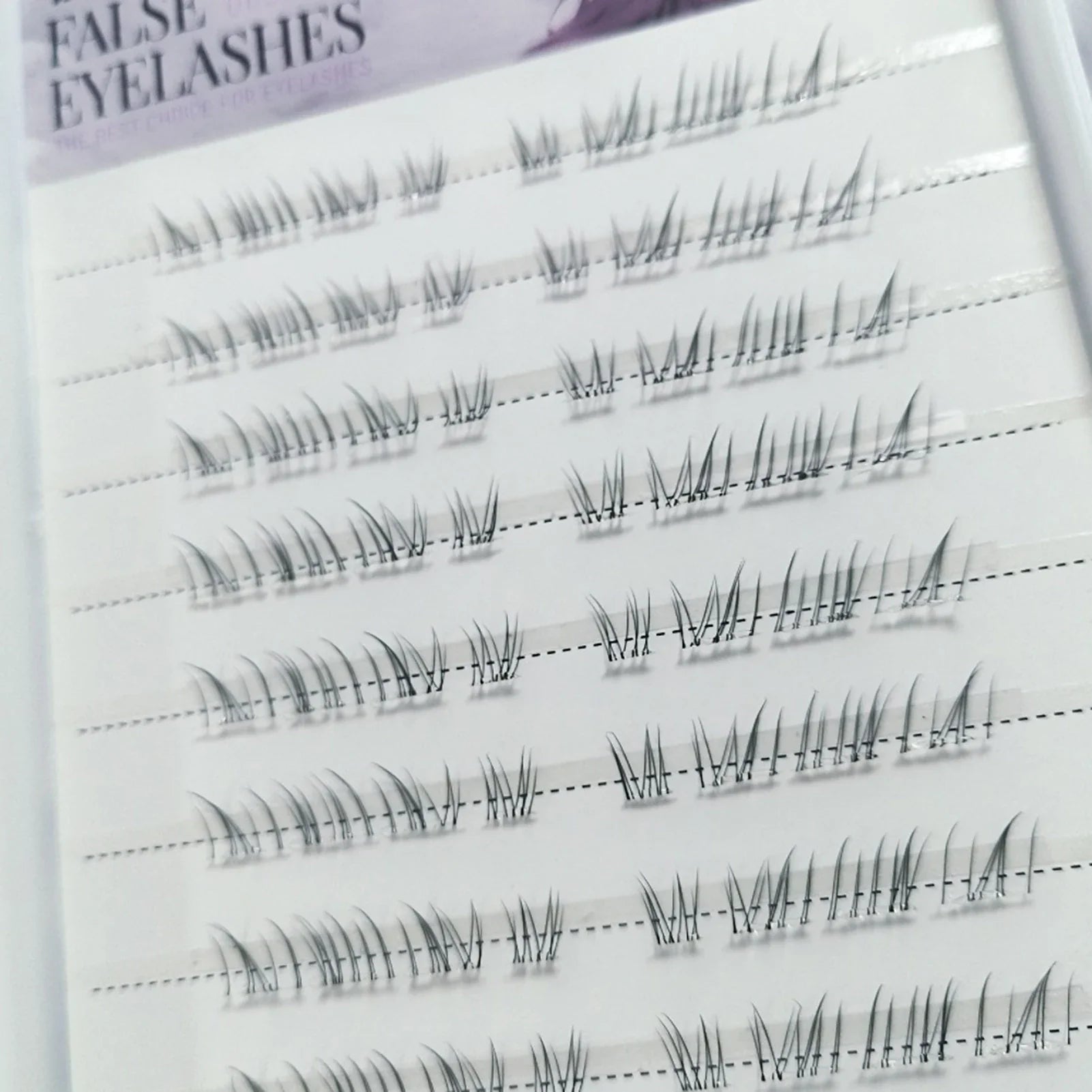 Natural Looking Lower Fake Eyelashes Wispy Cosplay Individual Lashes Cluster Comic False Eyelashes For Beauty Perfect Eye Makeup Tri Light Beauty