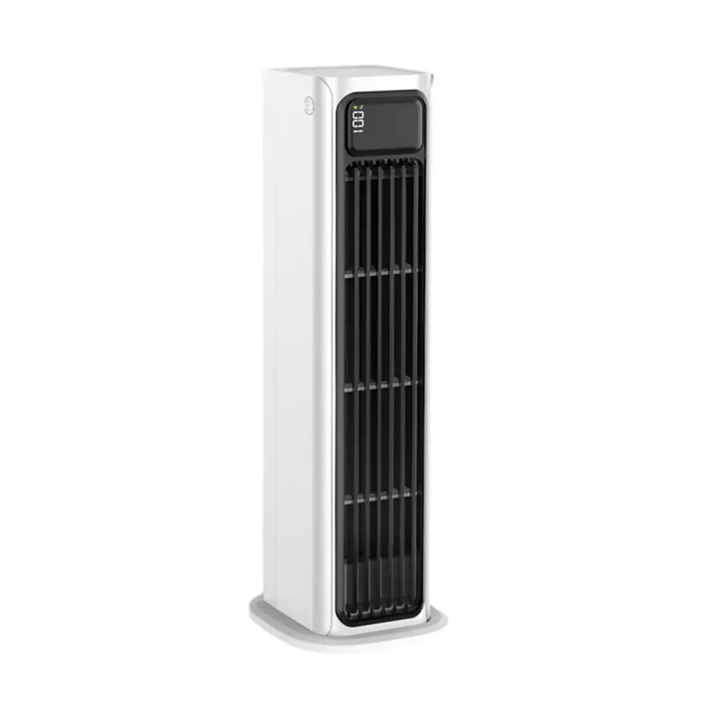 Portable Air Conditioner, Wall Mount Desktop Fan, 3 Speed Bladeless Tower Fan with Digital Display, Quiet Personal Cooling Fan f Pi-Mart