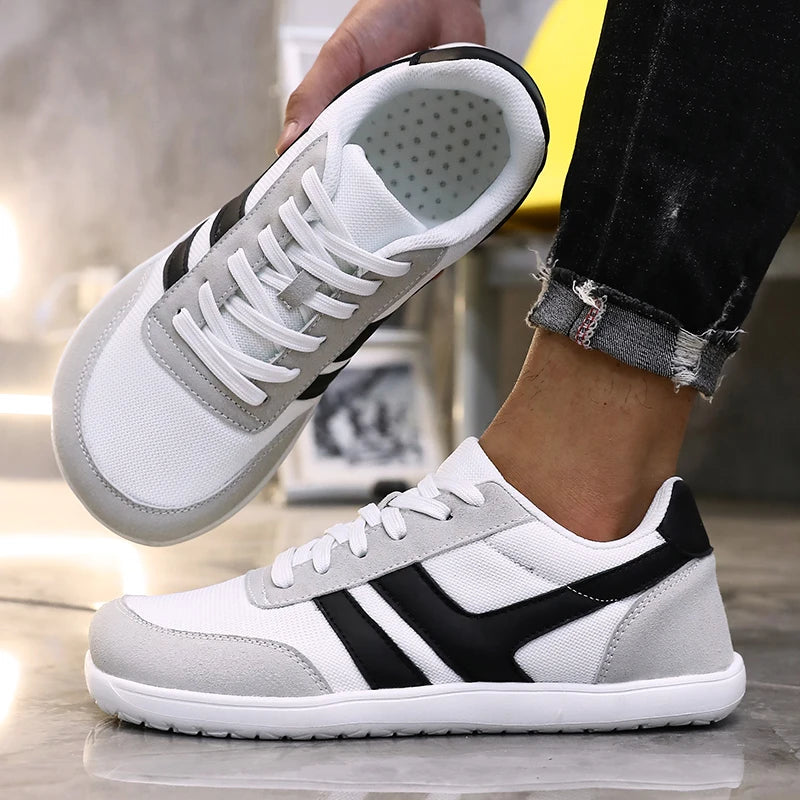 Wide Shoes Anti Slip Lightweight Breathable Running Shoes Minimalist Barefoot Cross Training Shoe Anti Slip Toe Walking Shoes Pi-Mart