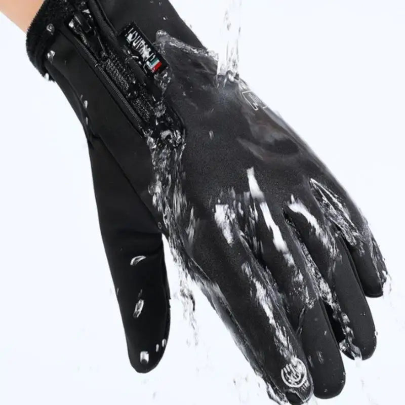 Winter Fishing Gloves 2 Finger Flip Waterproof Winter Gloves Windproof Photograph Men Women Warm Protection Fish Angling Gloves Pi-Mart