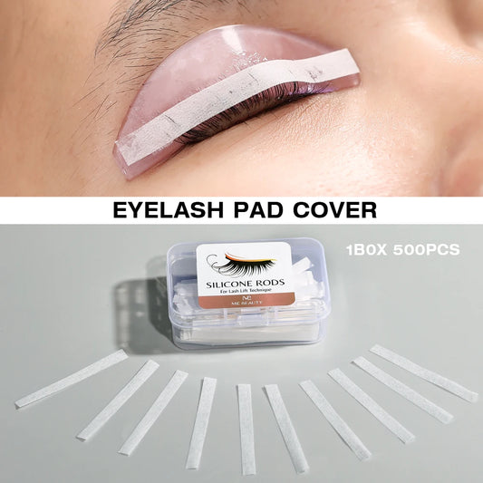 500pcs Lash Lift Pads, Eyelash Lift Rods Covers Pads Curlers,Disposable Eyelash Tapes Makeup Beauty Tools for Lash Lifting Pi-Mart