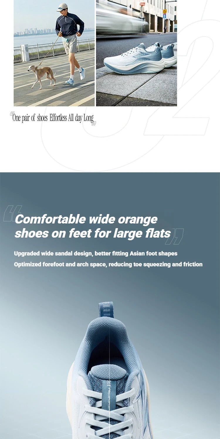 361 Degrees O2 2026 New Professional Men Marathon Training Shoes Lightweight Rebound Durable Male Running Sneakers 672632222 Pi-Mart