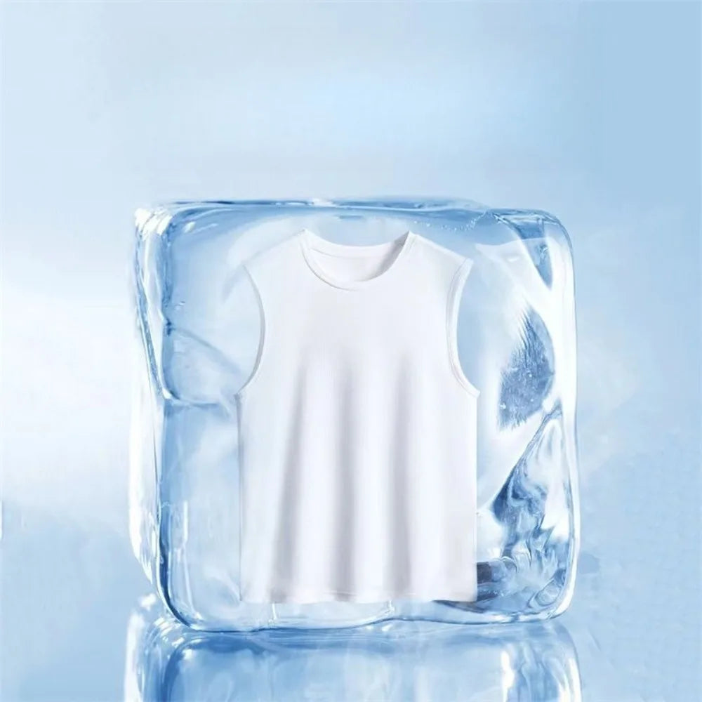 Men's mesh-backed sports vest - Lightweight summer sleeveless T-shirt - Casual and fashionable Pi-Mart