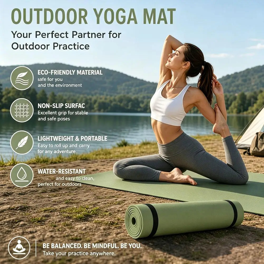 Thick EVA Yoga Mats Anti-slip Sport Fitness Mat Blanket For Exercise Yoga And Pilates Gymnastics Mat Fitness Equipment Pi-Mart