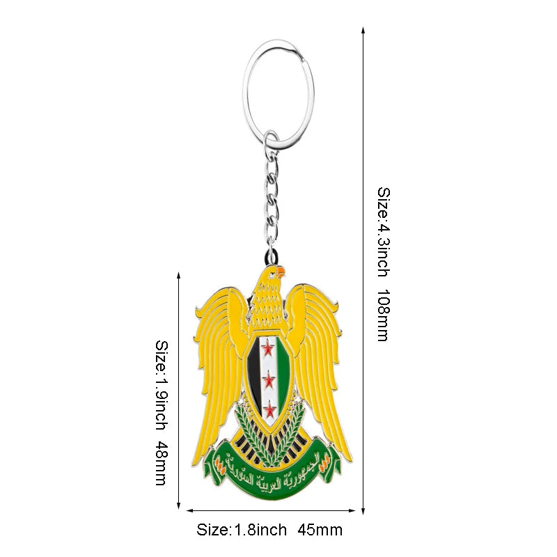 Syria Flag Badge Brooch Natinal Lapel Pins Flag Lapel Pins Country Flag Badge Pi-Mart