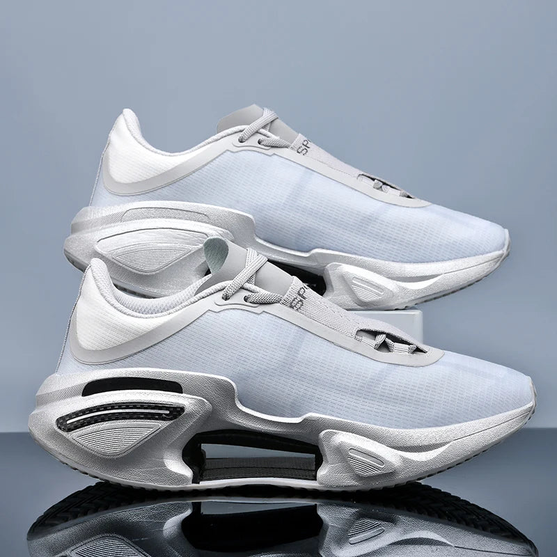 Men's Breathable Casual Sneakers Luxury Trainer Fashion Loafers Comfortable Wear and Relaxed Life Running Shoes for Male Pi-Mart