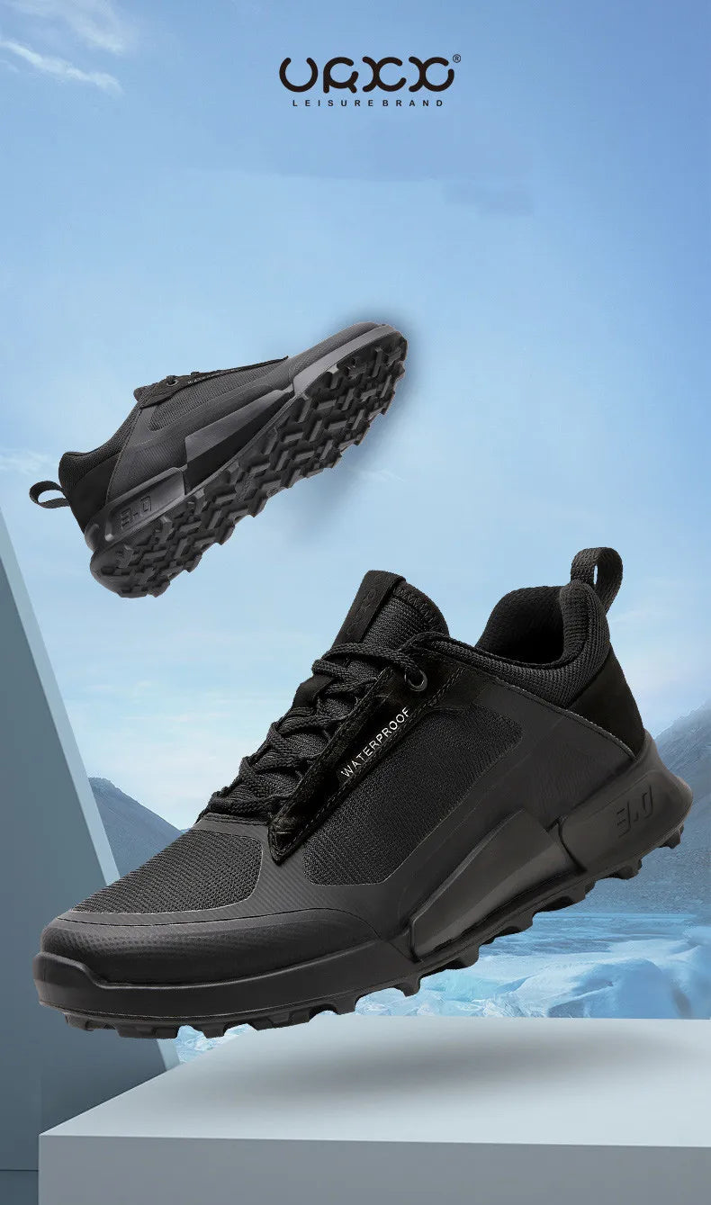 New Men's Shoes Mesh Breathable Outdoor Hiking Shoes Men Lightweight Anti Slip Waterproof Casual Sports Shoes zapatillas hombre Pi-Mart