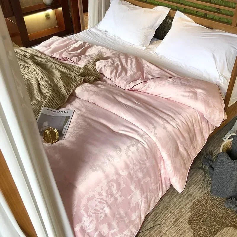 Formtheo Mulberry Silk Quilt Duvet Insert Luxury Warm Winter Duvet For Double Bed Pi-Mart