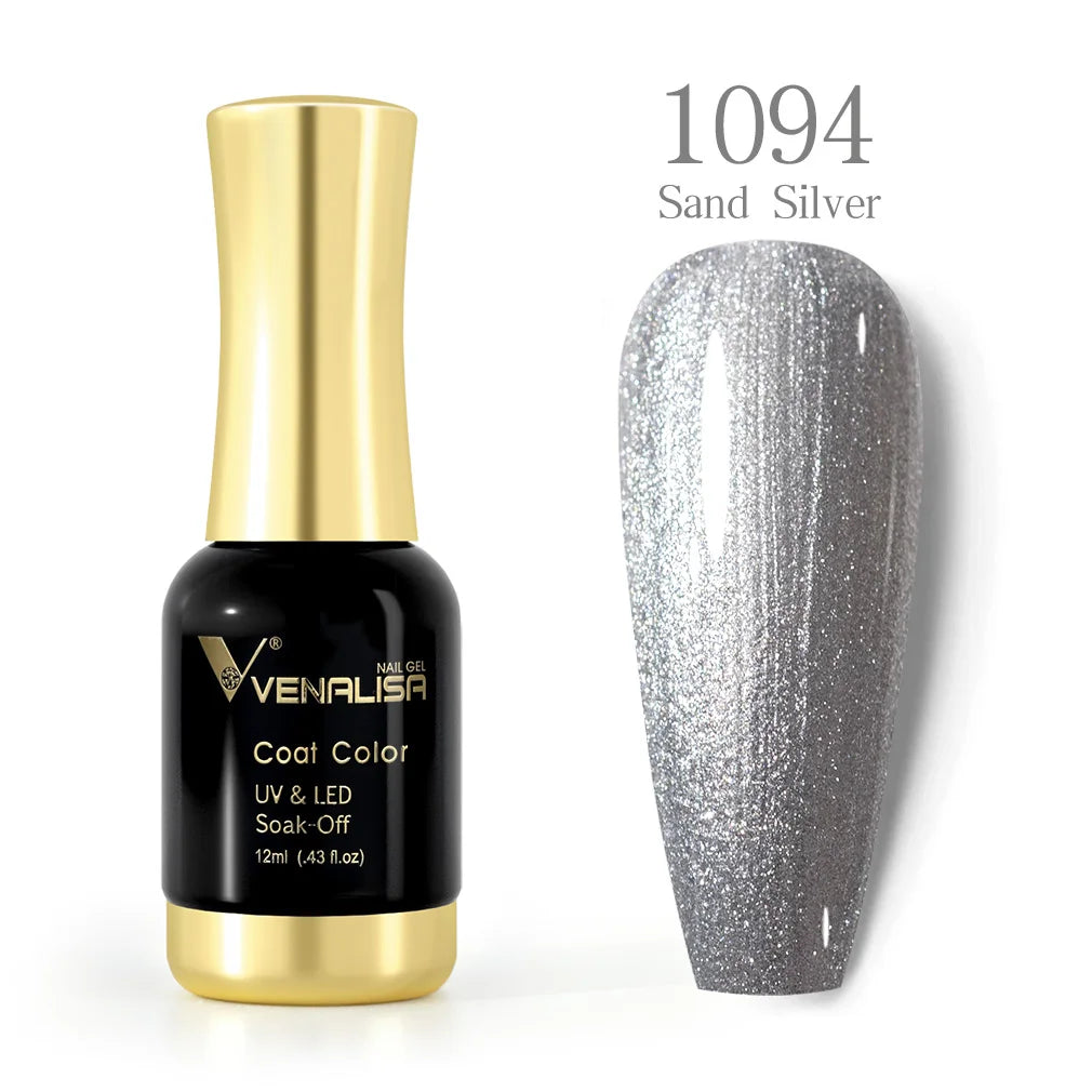 VENALISA Nail Gel Varnish TPO FREE Soak Off UV LED Organic Odorless Enamels Nail Art Colors 12ml 120Colors UV Gel Nail Polish Tri Light Beauty